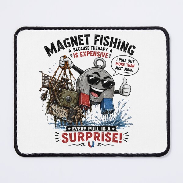 Item preview, Magnet fishing: the pull of adventure designed and sold by thewandswant.