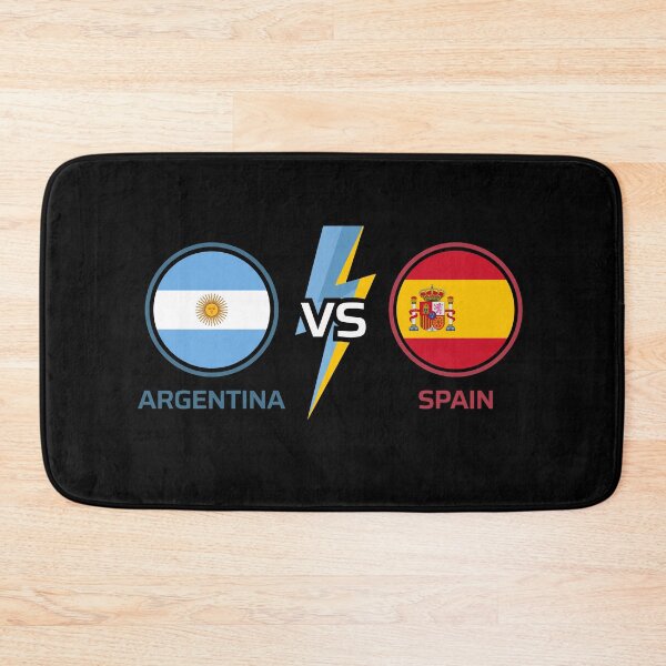 Item preview, Argentina y Espana Flag Graphic designed and sold by crouchingpixel.