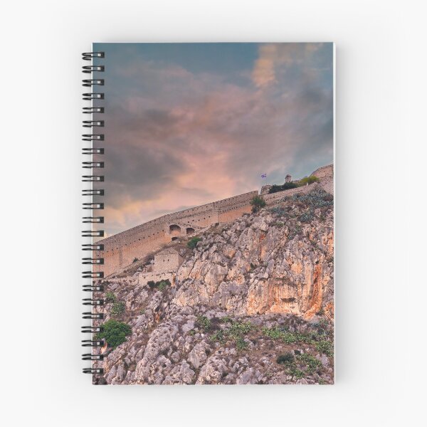 Item preview, Sunset over Palamidi castle on the hill, Nafplio, Greece designed and sold by goceris.