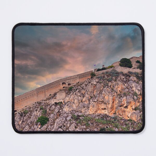 Item preview, Sunset over Palamidi castle on the hill, Nafplio, Greece designed and sold by goceris.