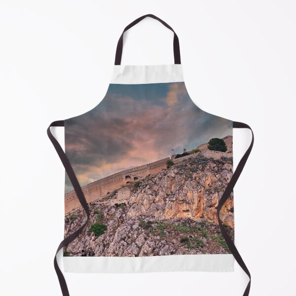 Item preview, Sunset over Palamidi castle on the hill, Nafplio, Greece designed and sold by goceris.