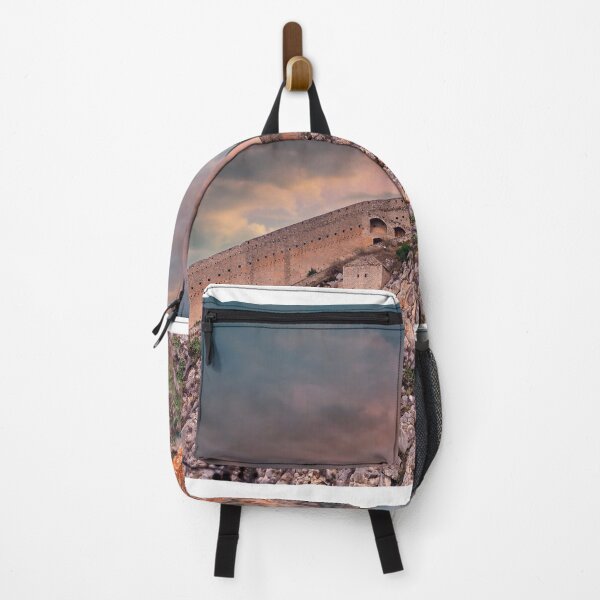 Item preview, Sunset over Palamidi castle on the hill, Nafplio, Greece designed and sold by goceris.