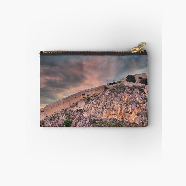 Item preview, Sunset over Palamidi castle on the hill, Nafplio, Greece designed and sold by goceris.