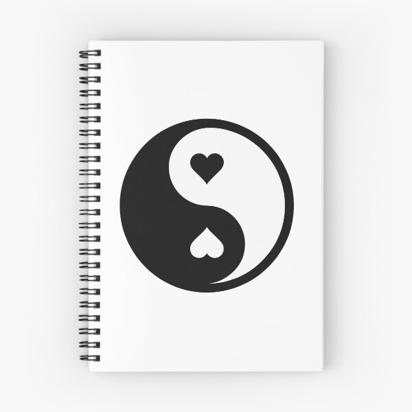 Item preview, Yin Yang with Heart Symbols designed and sold by jkrphoto.