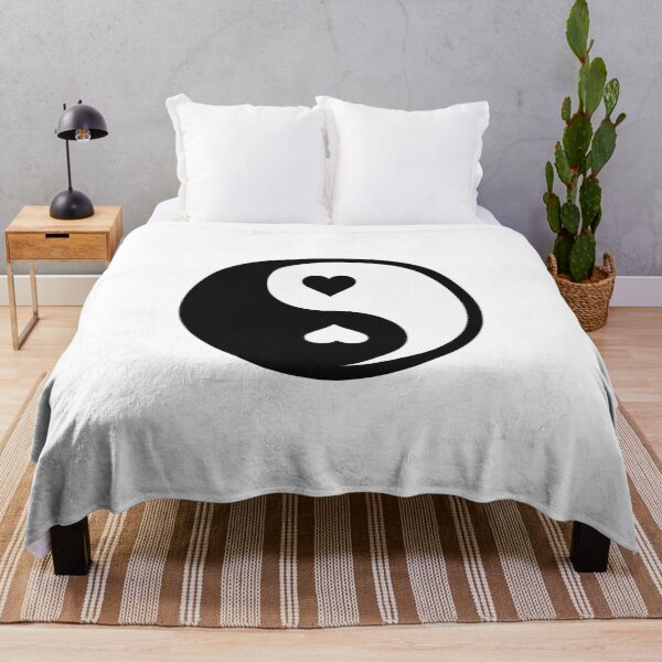 Item preview, Yin Yang with Heart Symbols designed and sold by jkrphoto.