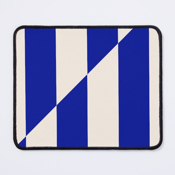 Item preview, Bauhaus Frankfurt Blue Geometric Stripe designed and sold by FaizArtShop.
