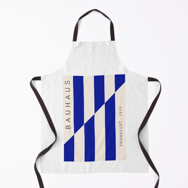 Item preview, Bauhaus Frankfurt Blue Geometric Stripe designed and sold by FaizArtShop.