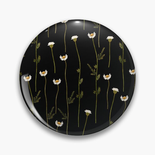 Item preview, Delicate White Daisy Long Stem Seamless Pattern designed and sold by Grin Katalina Floral Patterns & Cozy Art.