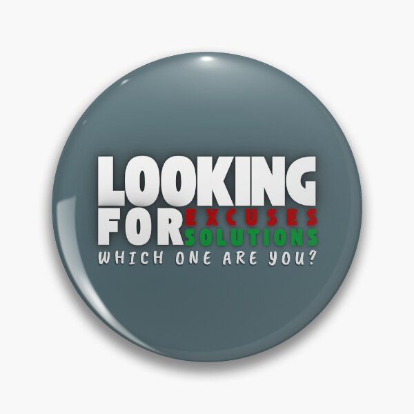 Item preview, Looking for Excuses, Looking for Solutions • Red Green Edition designed and sold by Waldero.