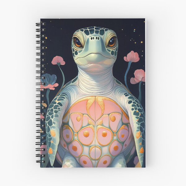 Item preview, Sea Turtle Floral Shell Ocean Fantasy Glow designed and sold by juniorcastros.
