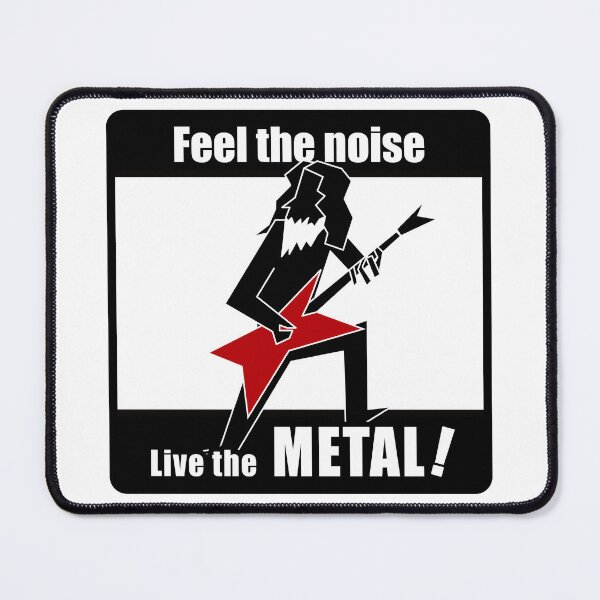 Item preview, Heavy Metal Guitarist Silhouette — Rock Music Art designed and sold by R-T-Gracie.