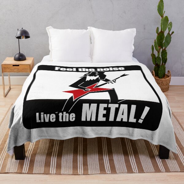 Item preview, Heavy Metal Guitarist Silhouette — Rock Music Art designed and sold by R-T-Gracie.