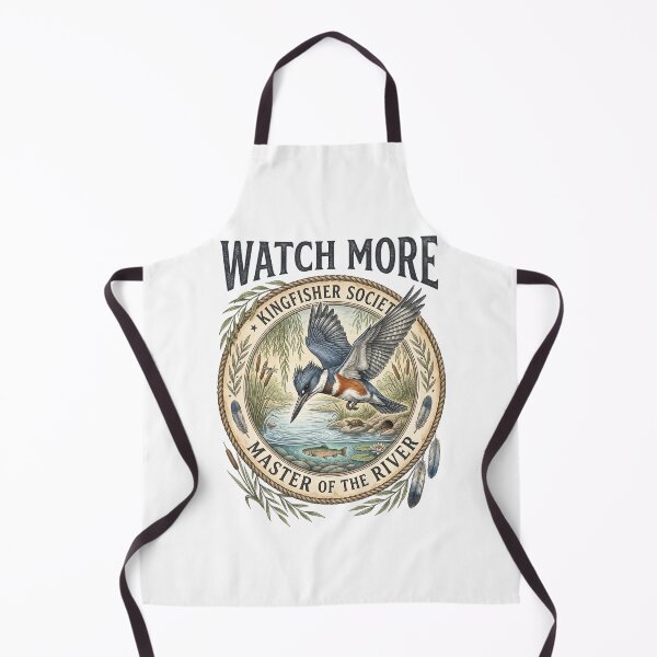 Item preview, Watch More Belted Kingfisher designed and sold by Roy & Tiffany.