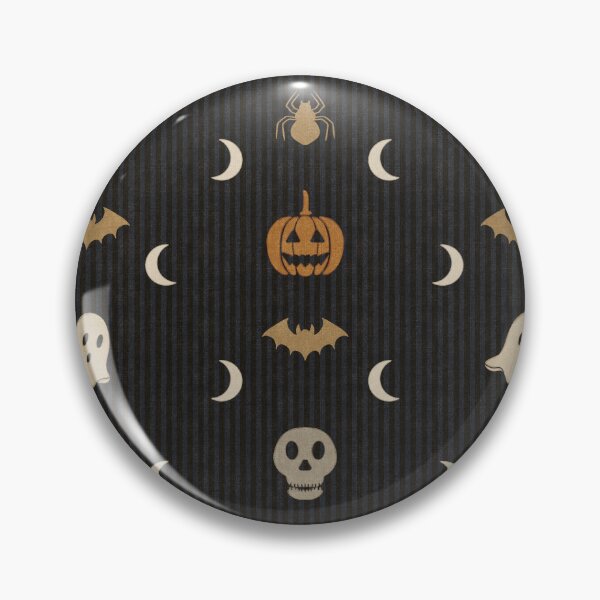Item preview, Midnight Magic - Opulent Halloween Pumpkin Bat Skull Moon designed and sold by DesigndN.