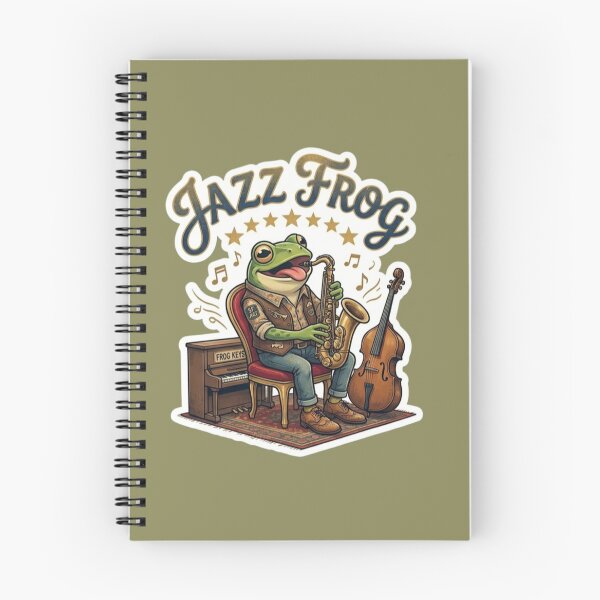 Item preview, Smooth Jazz Frog designed and sold by Safe Haven Pets.