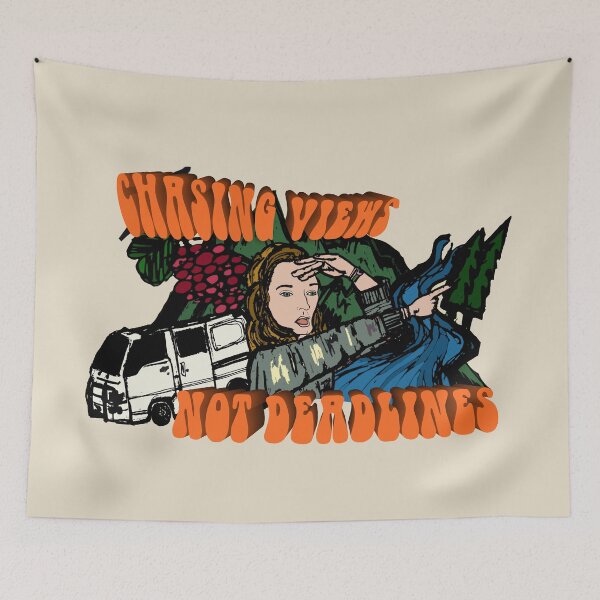 Item preview, Chasing views, not deadlines! designed and sold by Francicci.