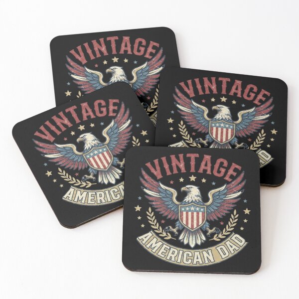 Item preview, Vintage American Dad Vintage Gifts For Patriotic Father USA  designed and sold by BrokenLabel.