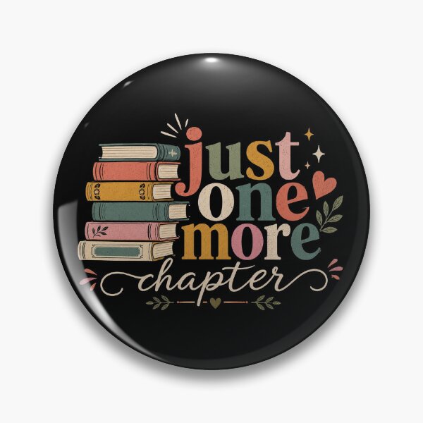 Item preview, Just One More Chapter, Book Lover Gift, Reader Gift, Librarian Gift designed and sold by Sprinkle12345.