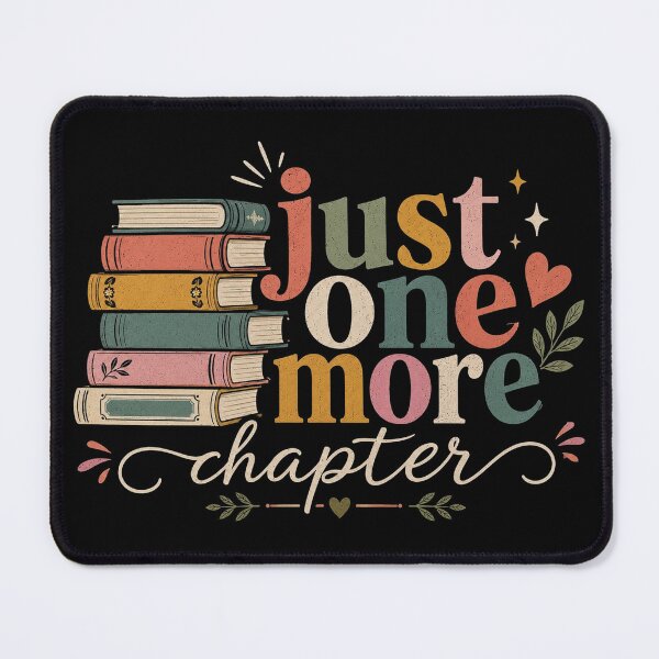 Item preview, Just One More Chapter, Book Lover Gift, Reader Gift, Librarian Gift designed and sold by Sprinkle12345.