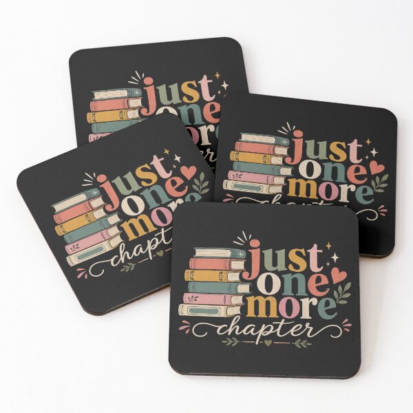 Item preview, Just One More Chapter, Book Lover Gift, Reader Gift, Librarian Gift designed and sold by Sprinkle12345.