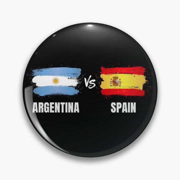 Item preview, Spain vs Argentina Flag Design designed and sold by crouchingpixel.