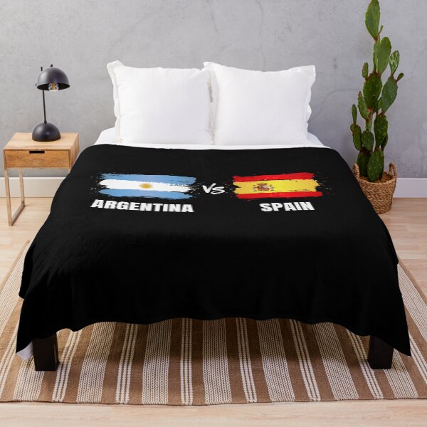 Item preview, Spain vs Argentina Flag Design designed and sold by crouchingpixel.
