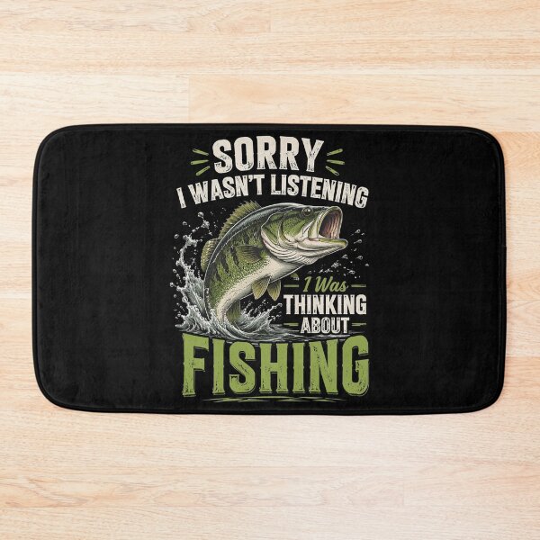 Item preview, Sorry Wasnt Listening I was Thinking Fishing Fisherman designed and sold by OlakunleOloroz.