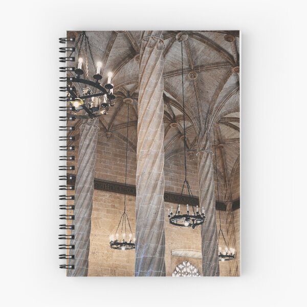 Item preview, The Llotja de la Seda, silk market interior in Valencia, Spain designed and sold by goceris.