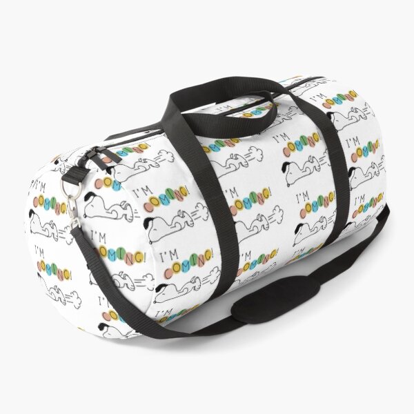 Item preview, 'I'm coming' snoopy designed and sold by Katyslittlestickershop.