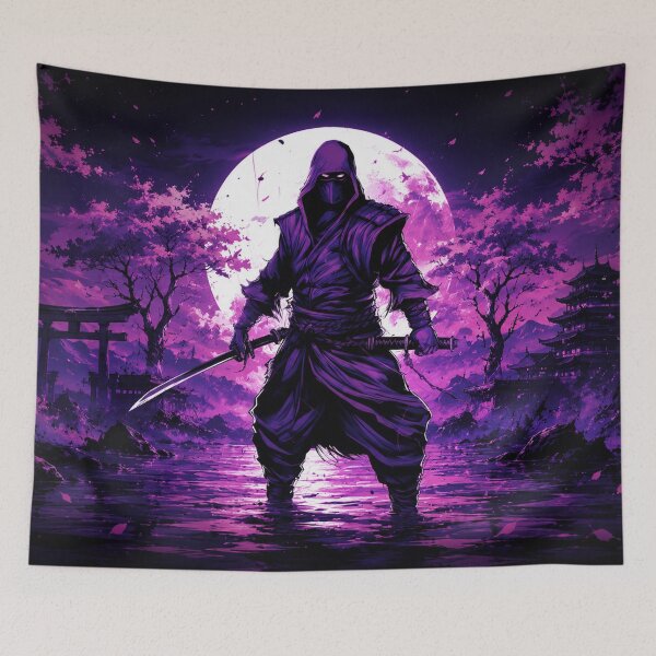 Item preview, Shadow Ninja: Moonlit Warrior designed and sold by Fei Long Design Hub.