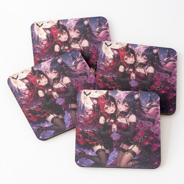 Item preview, Revyra & Nyviera | Gothic Catgirl Moonlight Duo designed and sold by Revyra Design .