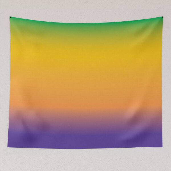 Item preview, Retro Green Yellow and Purple Gradient designed and sold by BetweenForms.