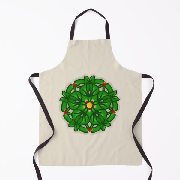 Item preview, Green Floral Geometric Pattern designed and sold by EsmArtUniverse.