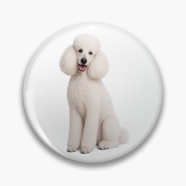 Item preview, Standard Poodle Dog White designed and sold by BackgroundND.