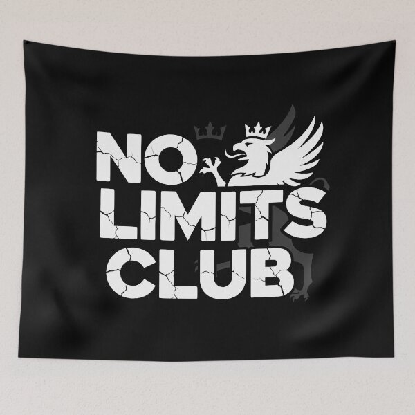 Item preview, No Limits Club Griffin Crest Cracked Streetwear designed and sold by DigitalArtx-com.