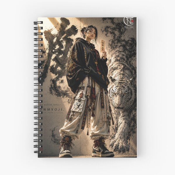 Item preview, White Tiger | Modern Onmyoji | Neo Edo designed and sold by Neo Edo Studio.