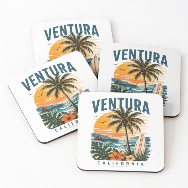 Item preview, Ventura California: Vintage Surf Beach designed and sold by CircinusStore.