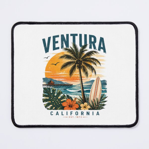 Item preview, Ventura California: Vintage Surf Beach designed and sold by CircinusStore.