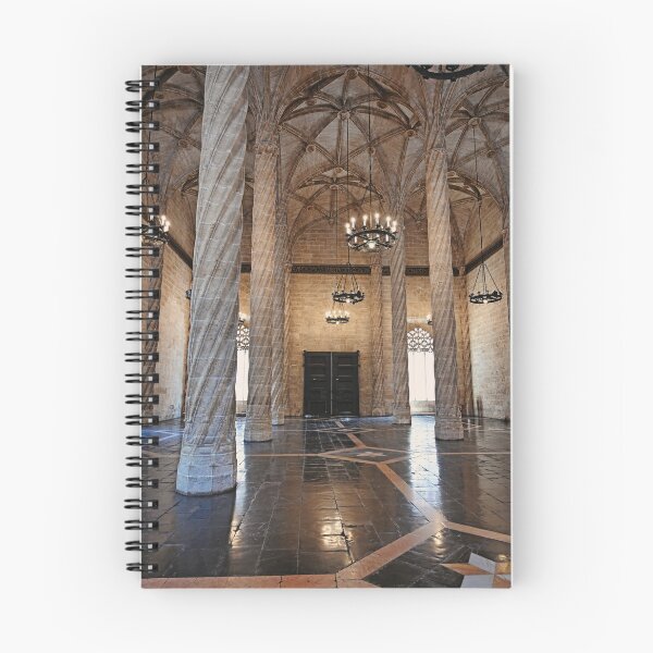 Item preview, The Llotja de la Seda silk market interior, Valencia, Spain designed and sold by goceris.