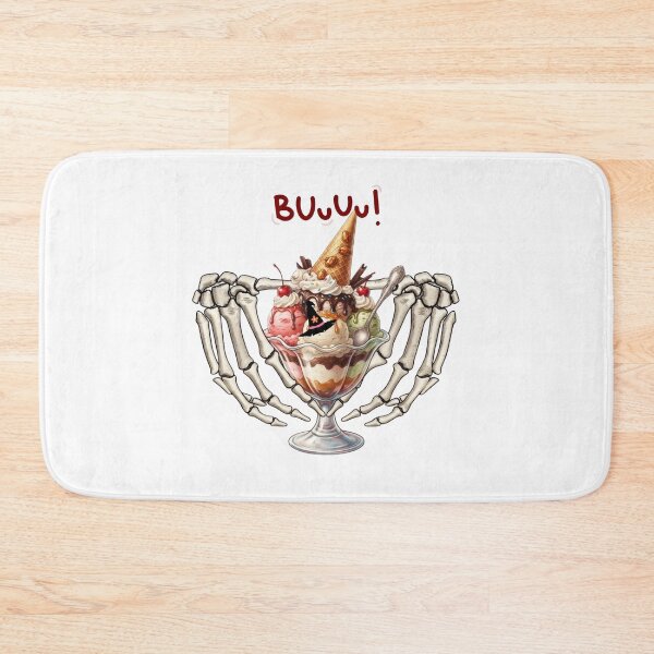 Item preview, Spooky Sweet Treats: Skeleton Hands Holding a Witchy Ice Cream Sundae designed and sold by VibranPalette.