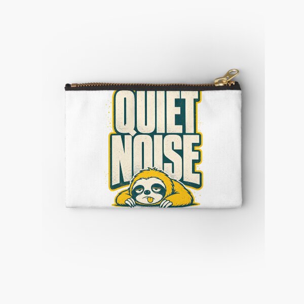 Item preview, Quiet Noise Sloth - Funny Tired Introvert Animal designed and sold by Fragy72.