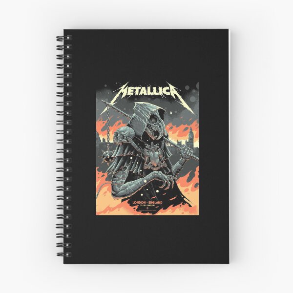 Item preview, Metallica Skeleton Reaper Guitar Vintage Heavy Metal Concert Inspired designed and sold by nojany.