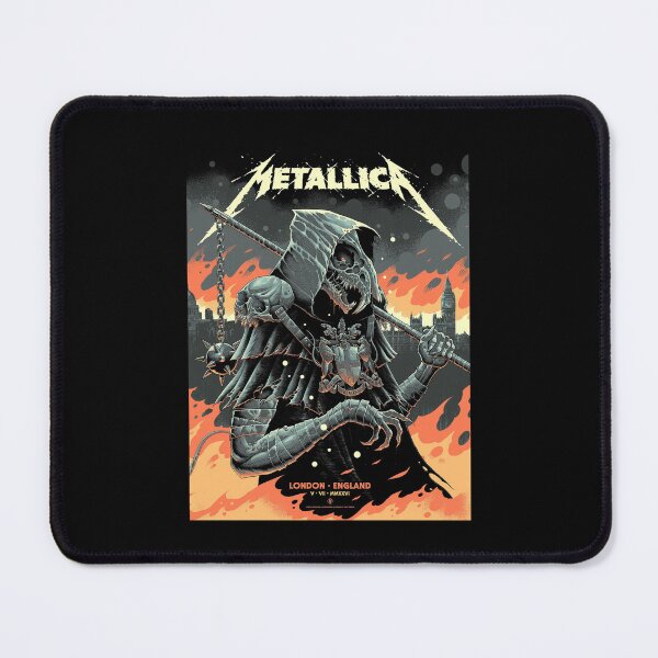 Item preview, Metallica Skeleton Reaper Guitar Vintage Heavy Metal Concert Inspired designed and sold by nojany.