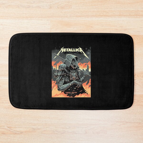 Item preview, Metallica Skeleton Reaper Guitar Vintage Heavy Metal Concert Inspired designed and sold by nojany.