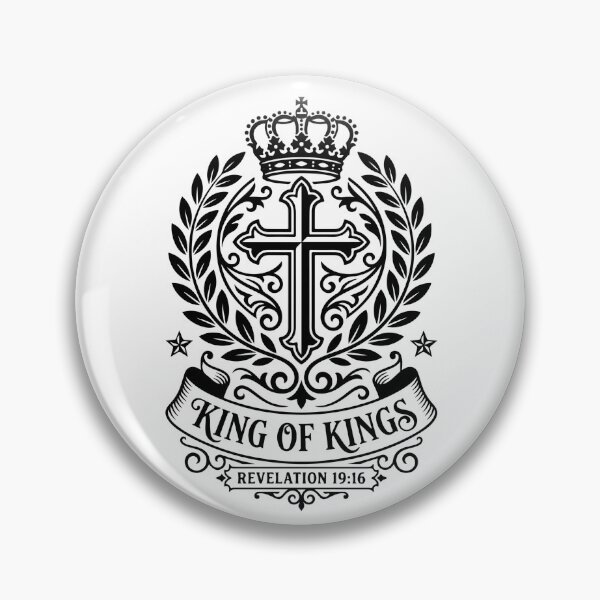 Item preview, King of Kings Royal Crest | Revelation 19:16 Christian Emblem designed and sold by stylishdzign.