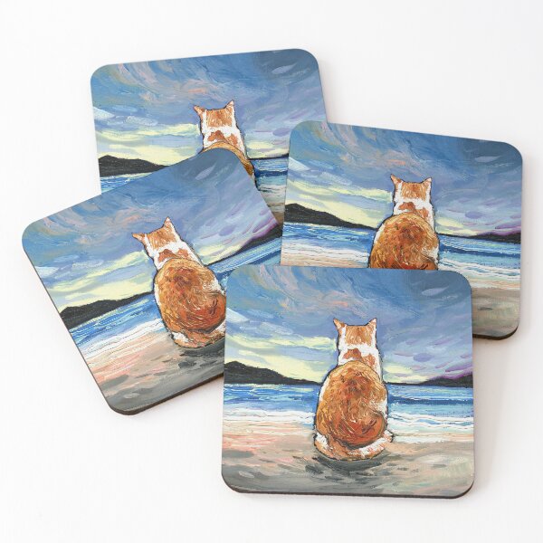 Item preview, Beach Days - Orange Tabby designed and sold by AjaTrier.