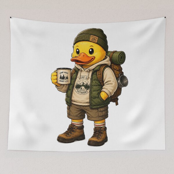 Item preview, Camper Duck designed and sold by Thor-stone.