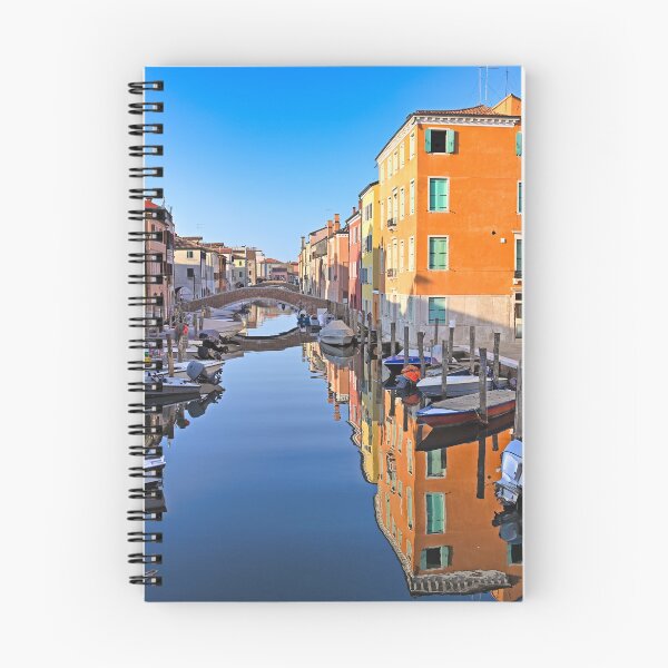 Item preview, Small boats floating in water in town of Chioggia, Venetian Lagoon, Italy.  designed and sold by goceris.