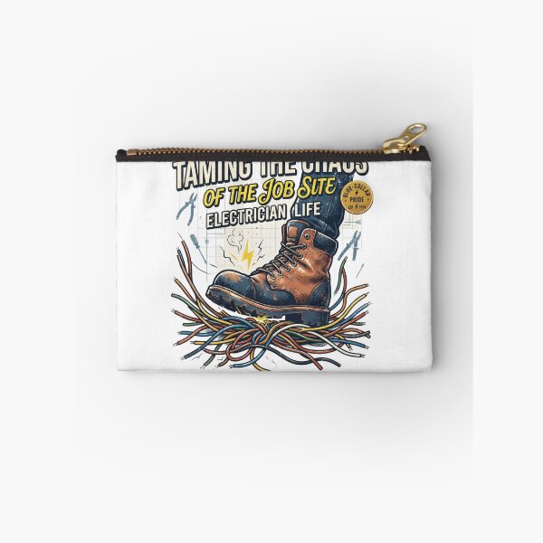 Item preview, Vintage Electrician Shirt, Work Boot on Wires Design, Funny Electrician Gift designed and sold by Flownow.