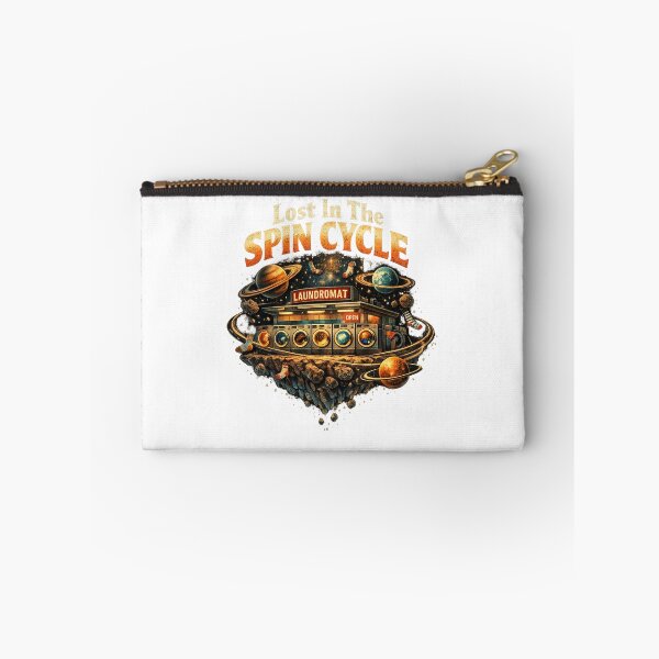Item preview, Lost In The Spin Cycle – Retro Cosmic Laundromat Space Humor designed and sold by NarpLTD.